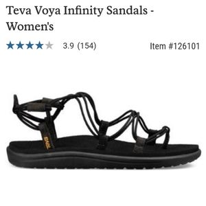 Teva Voya Infinity Sandals Black
